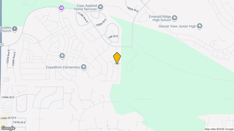 18947 112th Ave Ct E Map and Location Details