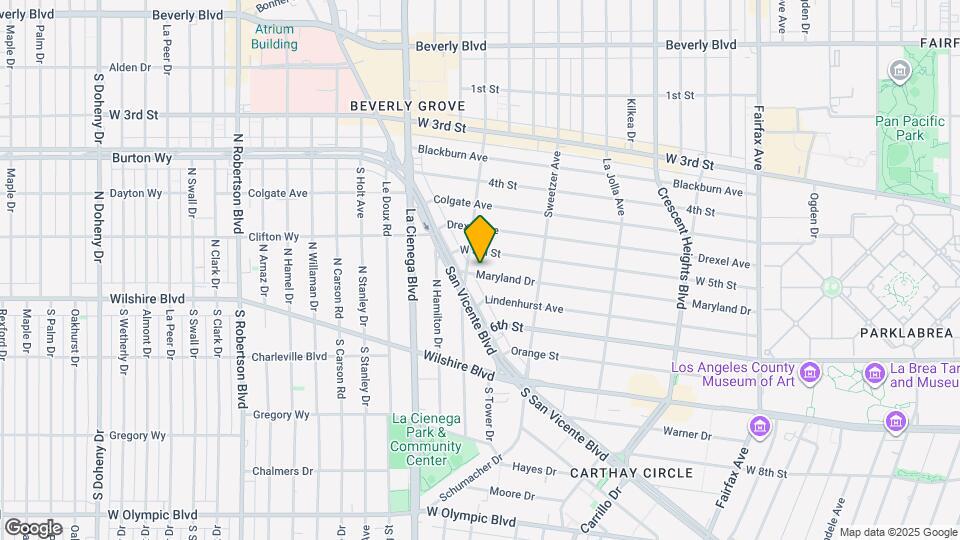 6677 Maryland Dr Map and Location Details