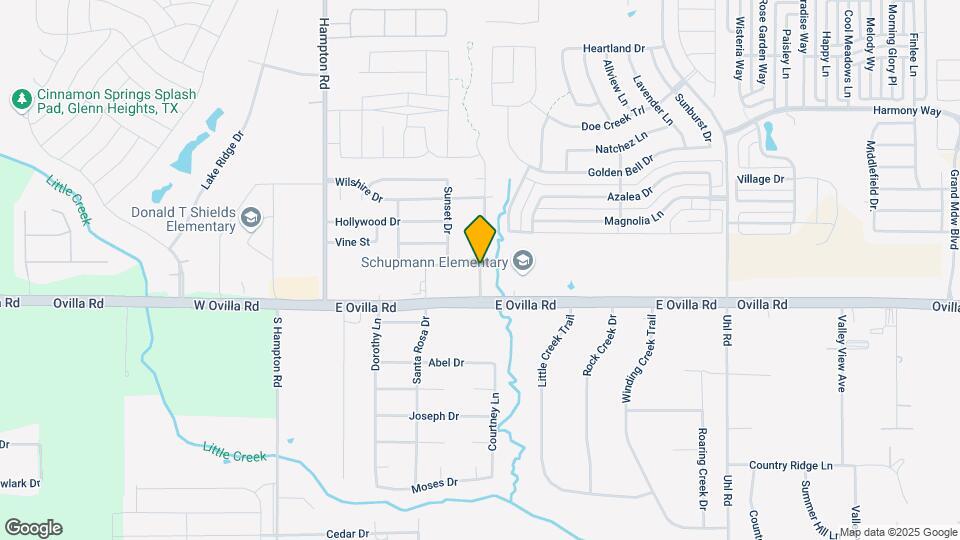 2810 Sunset Strip Dr Map and Location Details