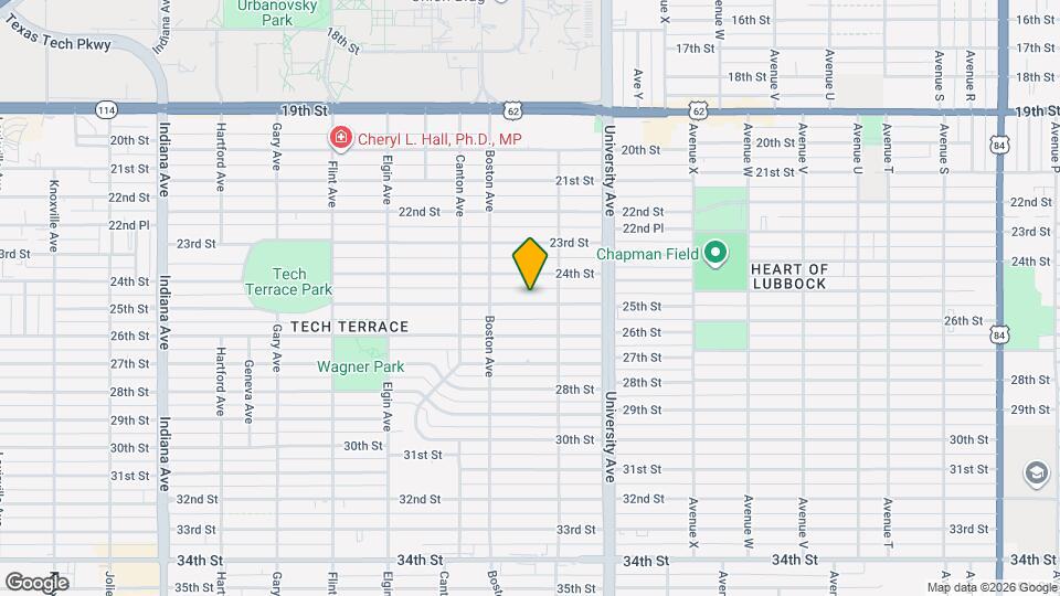 2614 25th St Map and Location Details