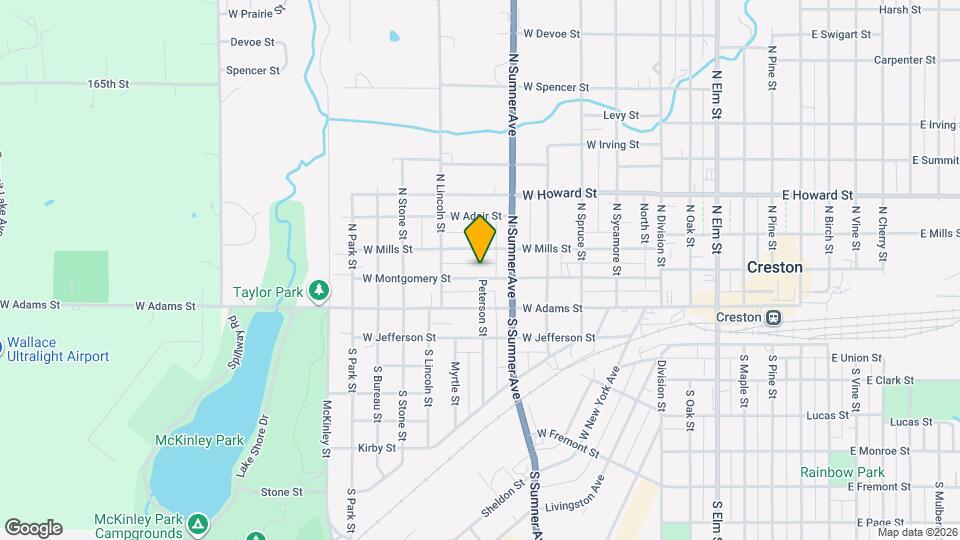 913 W Montgomery St Map and Location Details