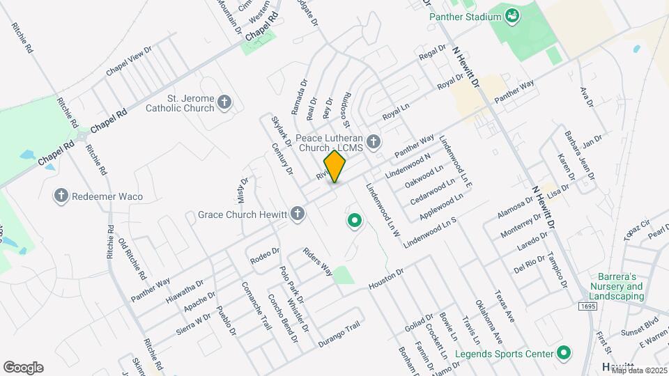 9611 Panther Way Map and Location Details