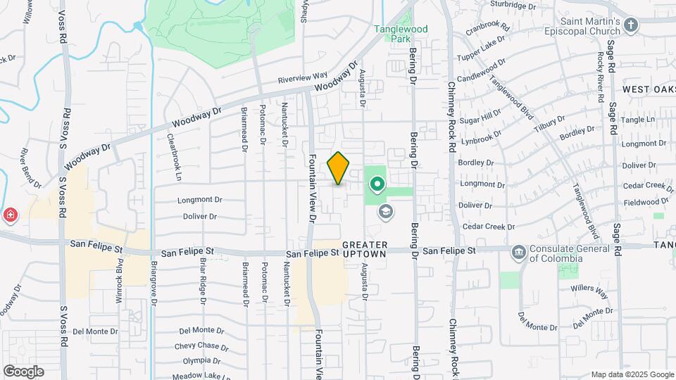 5817 Valley Forge Dr Map and Location Details