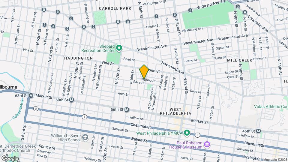 5502 Spring St Map and Location Details
