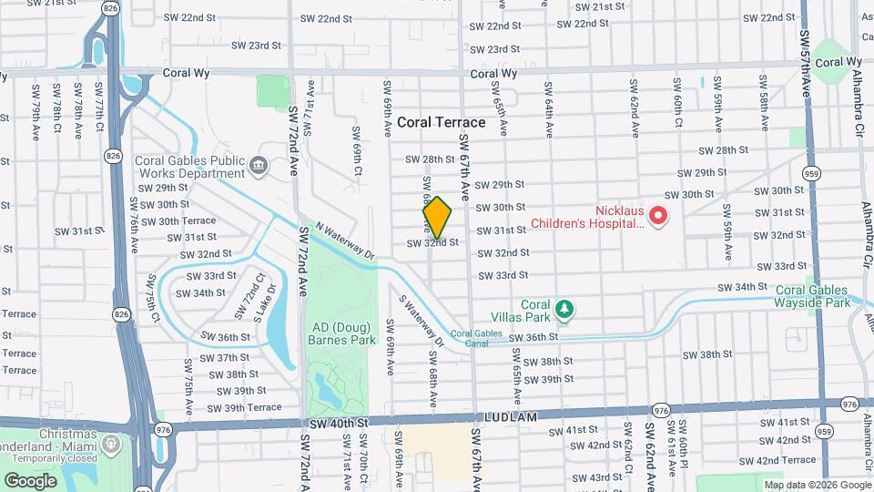 3205 SW 68th Ave Map and Location Details