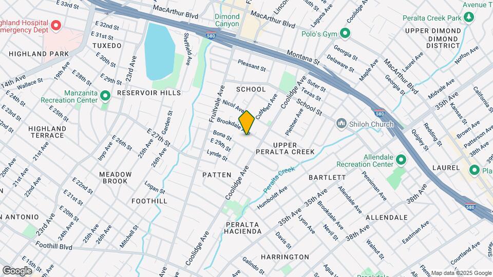 2953 Brookdale Ave Map and Location Details