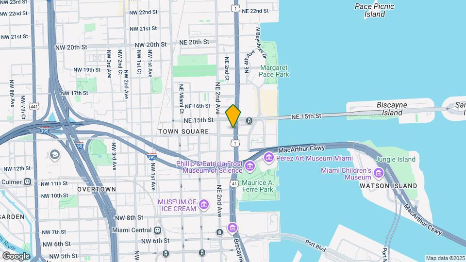 255 NE 14th St, Unit B1 Map and Location Details