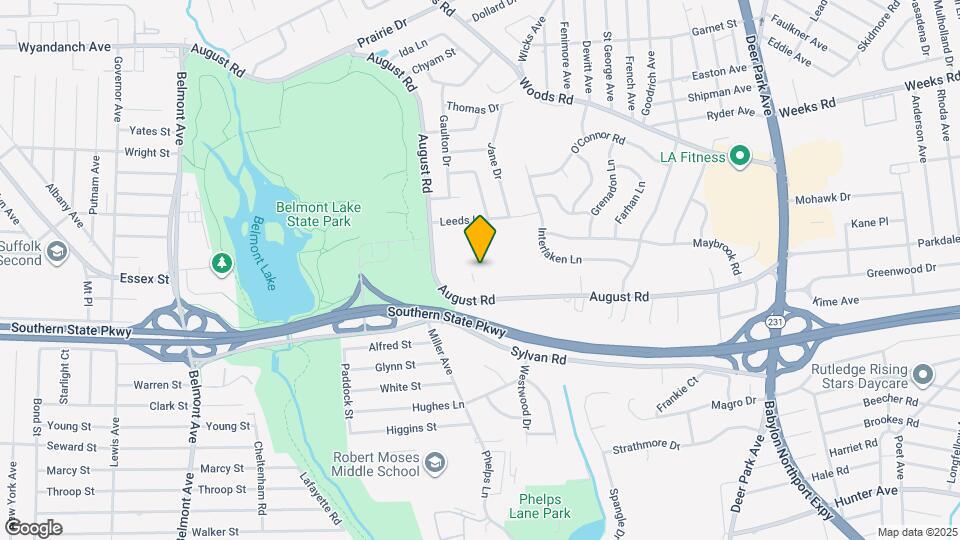 1538 August Rd Map and Location Details