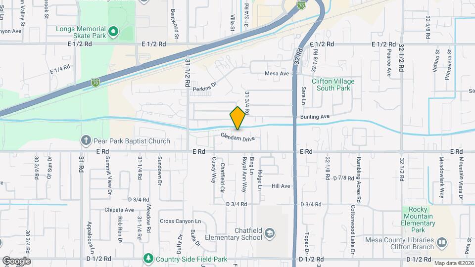 3172 1/2 Glendam Dr, Unit Glendam Map and Location Details