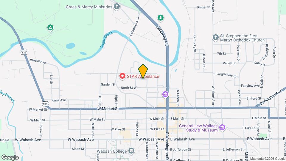 307 Harrison St Map and Location Details