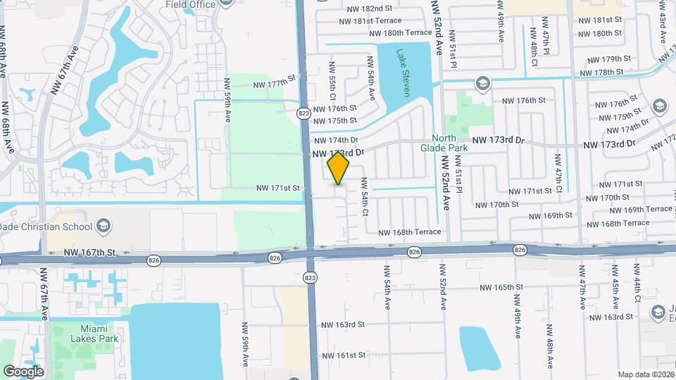 17063 NW 56th Ct Map and Location Details