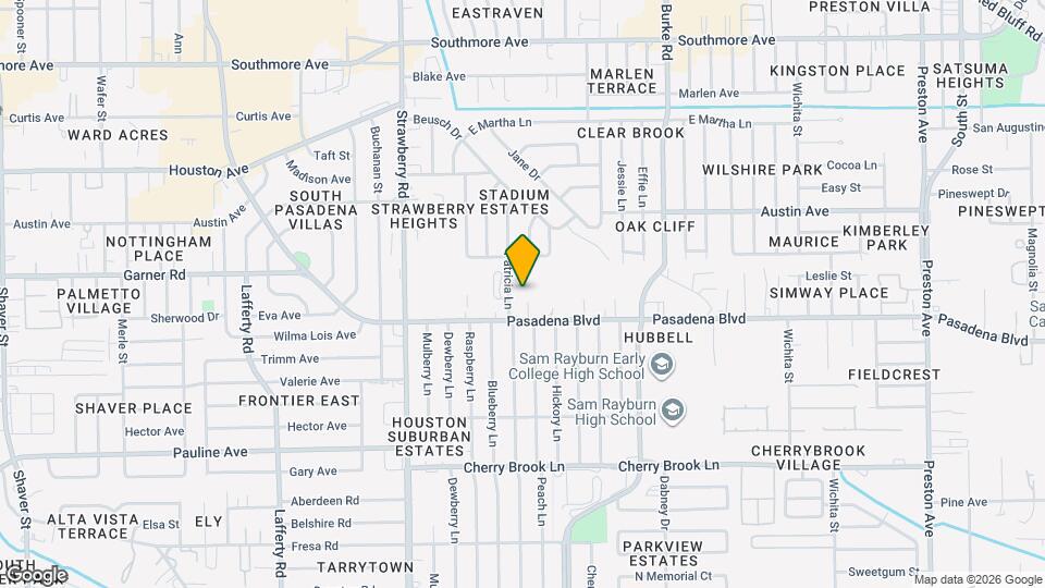 2005 Pasadena Blvd Map and Location Details