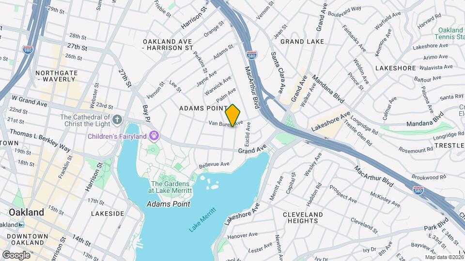 413 Bellevue Ave Map and Location Details