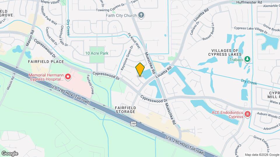 19526 Hancock Oak St Map and Location Details