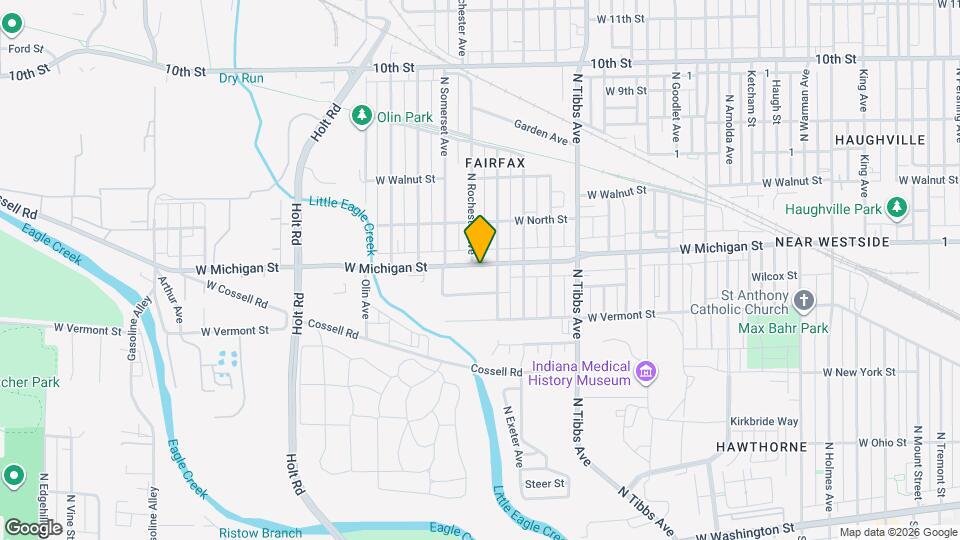 3553 W Michigan St, Unit 3553 Map and Location Details