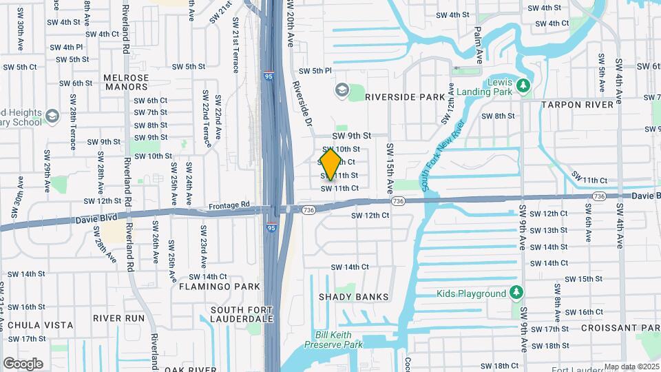 1801 SW 11th Ct Map and Location Details