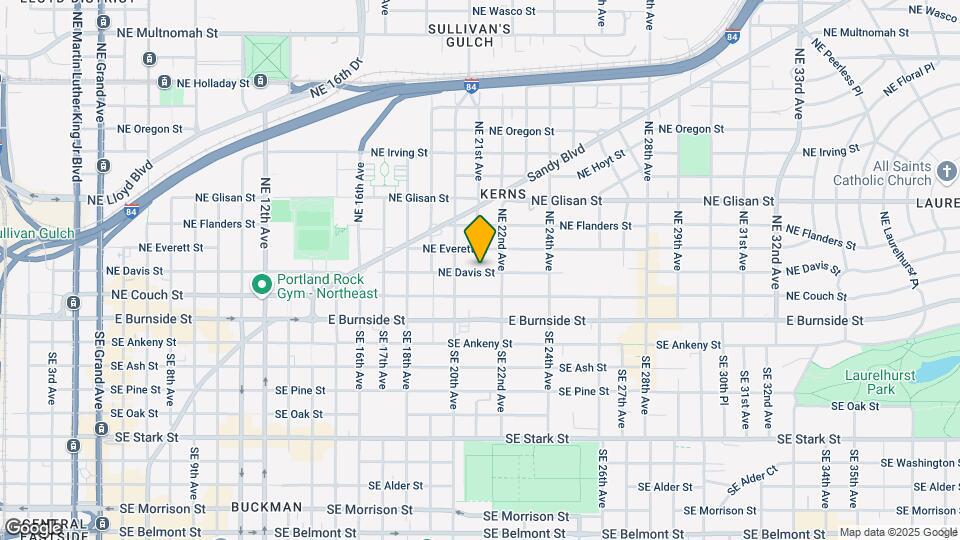 2071 NE Davis St Map and Location Details