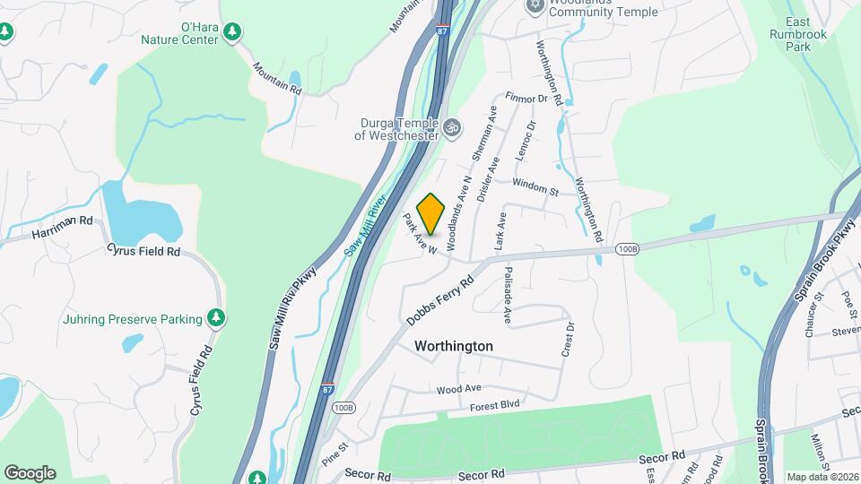 38 Park Ave W Mapa y Detalles de la Ubicación