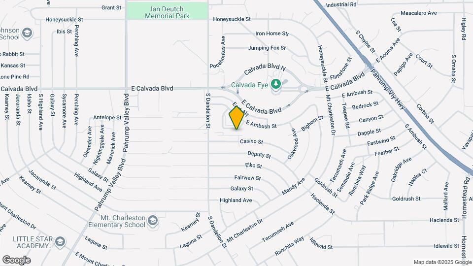 1901 Bighorn St Map and Location Details