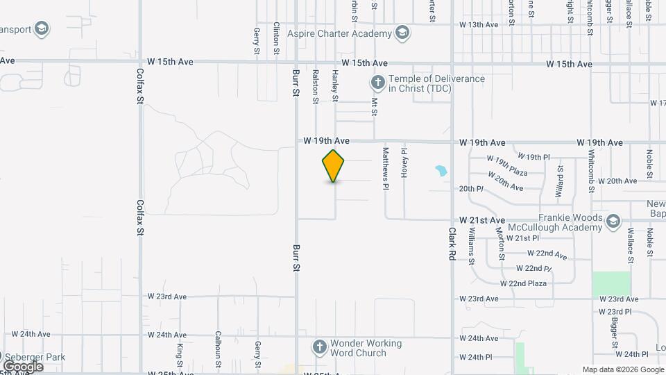 Concord Commons Map and Location Details