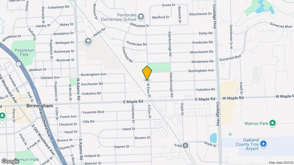 437 N Eton St, Unit 403 Map and Location Details