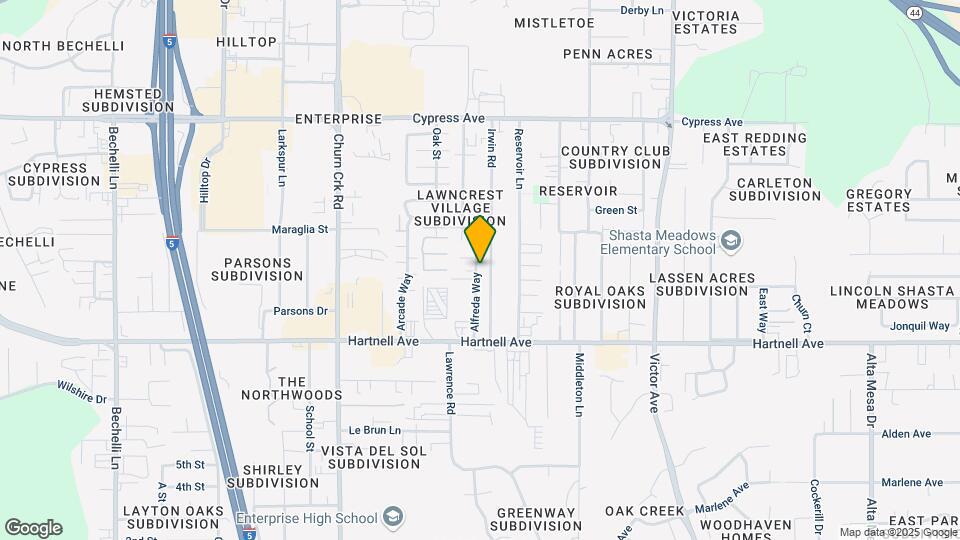 2855 Alfreda Way Map and Location Details