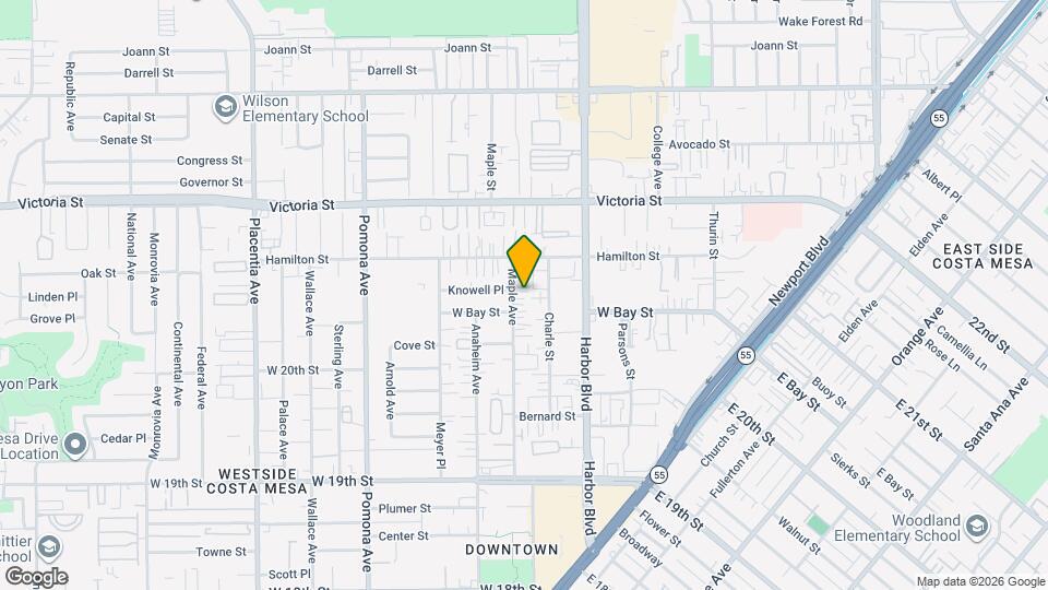 2068 Maple Ave Map and Location Details