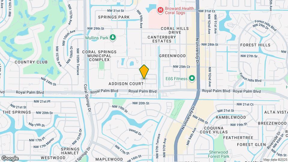 2416 NW 98th Ln Map and Location Details