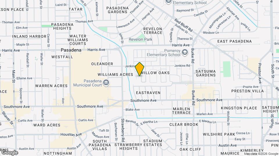 1034 W Village Ct, Unit D Map and Location Details