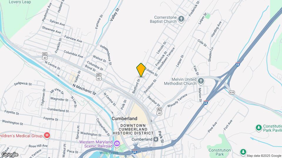 329 Bedford St Mapa y Detalles de la Ubicación