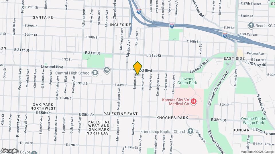 3219 Norton Ave Mapa y Detalles de la Ubicación