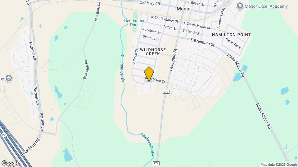 11814 Bastrop St Map and Location Details