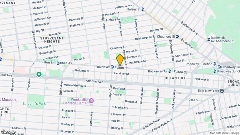 1939 Fulton St Mapa y Detalles de la Ubicación