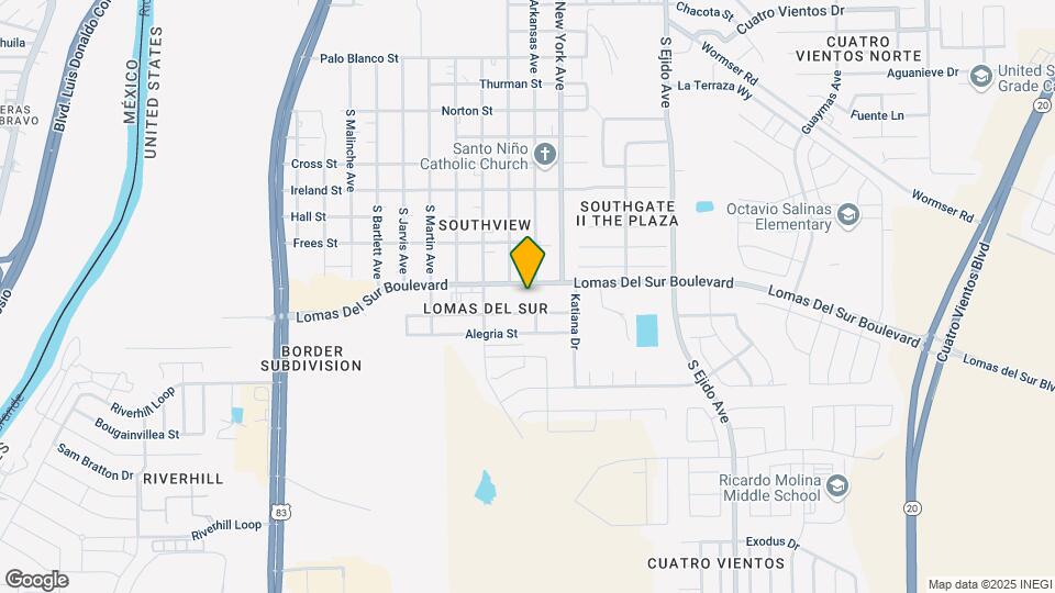 2601 Lomas Del Sur Boulevard-Unit -504 Map and Location Details