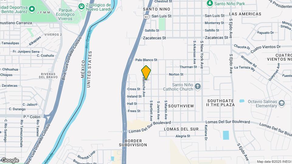 3021 S Malinche Ave Map and Location Details