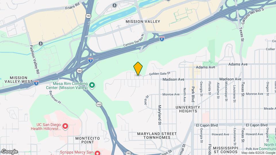 1020 Madison Ave Map and Location Details