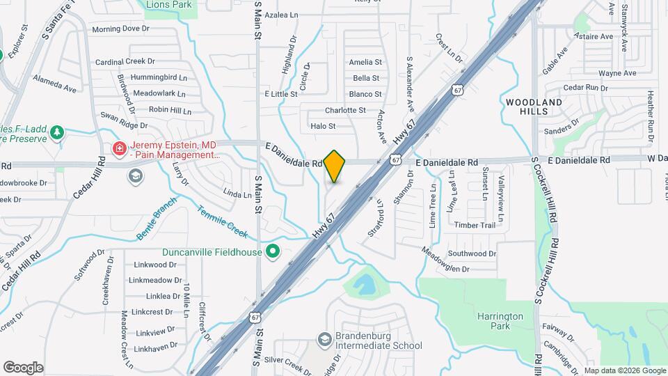 1562 Sunset Village Dr Map and Location Details