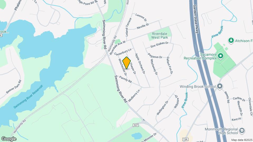 59 Winchester Dr Map and Location Details