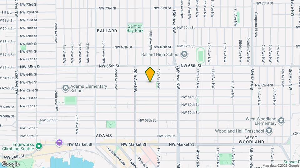 1727 NW 63rd St, Unit House Mapa y Detalles de la Ubicación