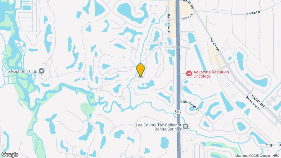 25232 Pelican Creek Cir Map and Location Details