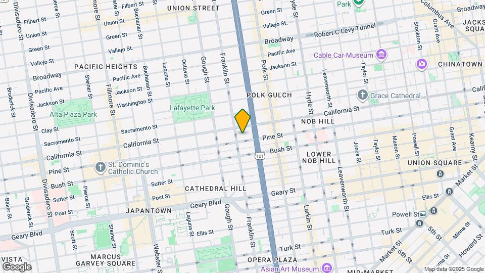 1688 Pine St, Unit E-904 Map and Location Details