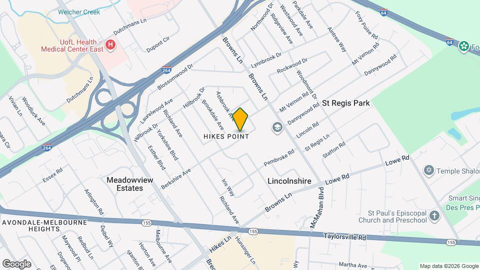 4203 Berkshire Ave Map and Location Details