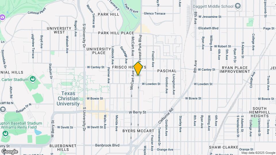 2820 Forest Park Blvd Mapa y Detalles de la Ubicación