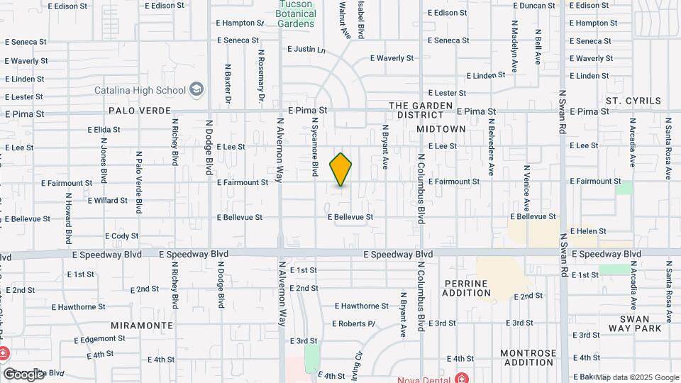 4042 E Fairmount St-Unit -#3 Map and Location Details