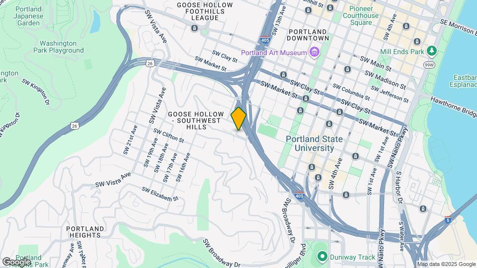 1275 SW College St Map and Location Details