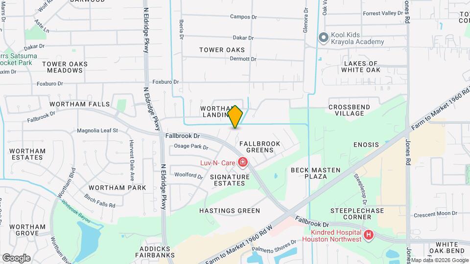 10922 Village Trail Dr Mapa y Detalles de la Ubicación