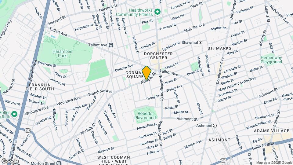 48 Norfolk St, Unit 2 Map and Location Details