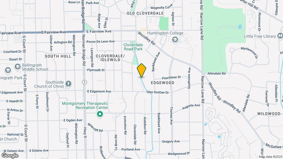 3346 Audubon Rd Map and Location Details