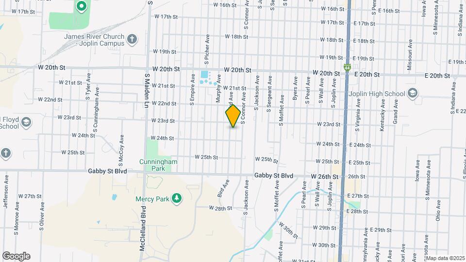 2315 Bird Ave Map and Location Details