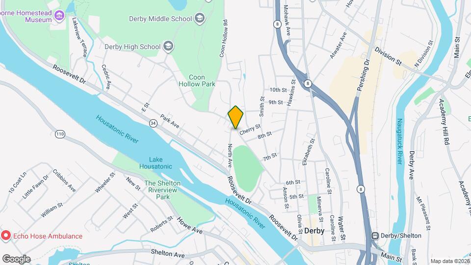 112 Hawthorne Ave, Unit 112 Map and Location Details